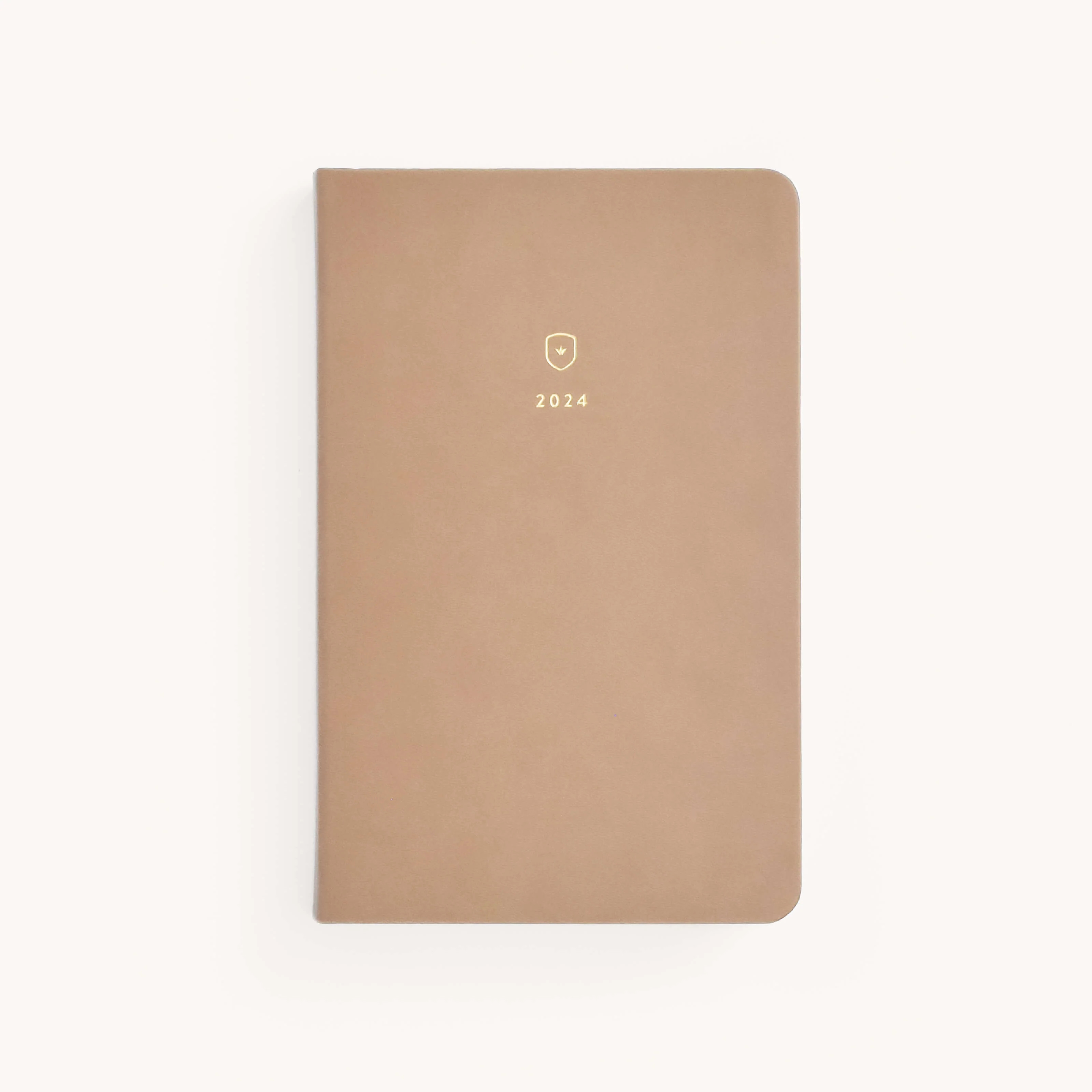 2024 Daily, Dapperdesk Planner, Fawn | Simplified