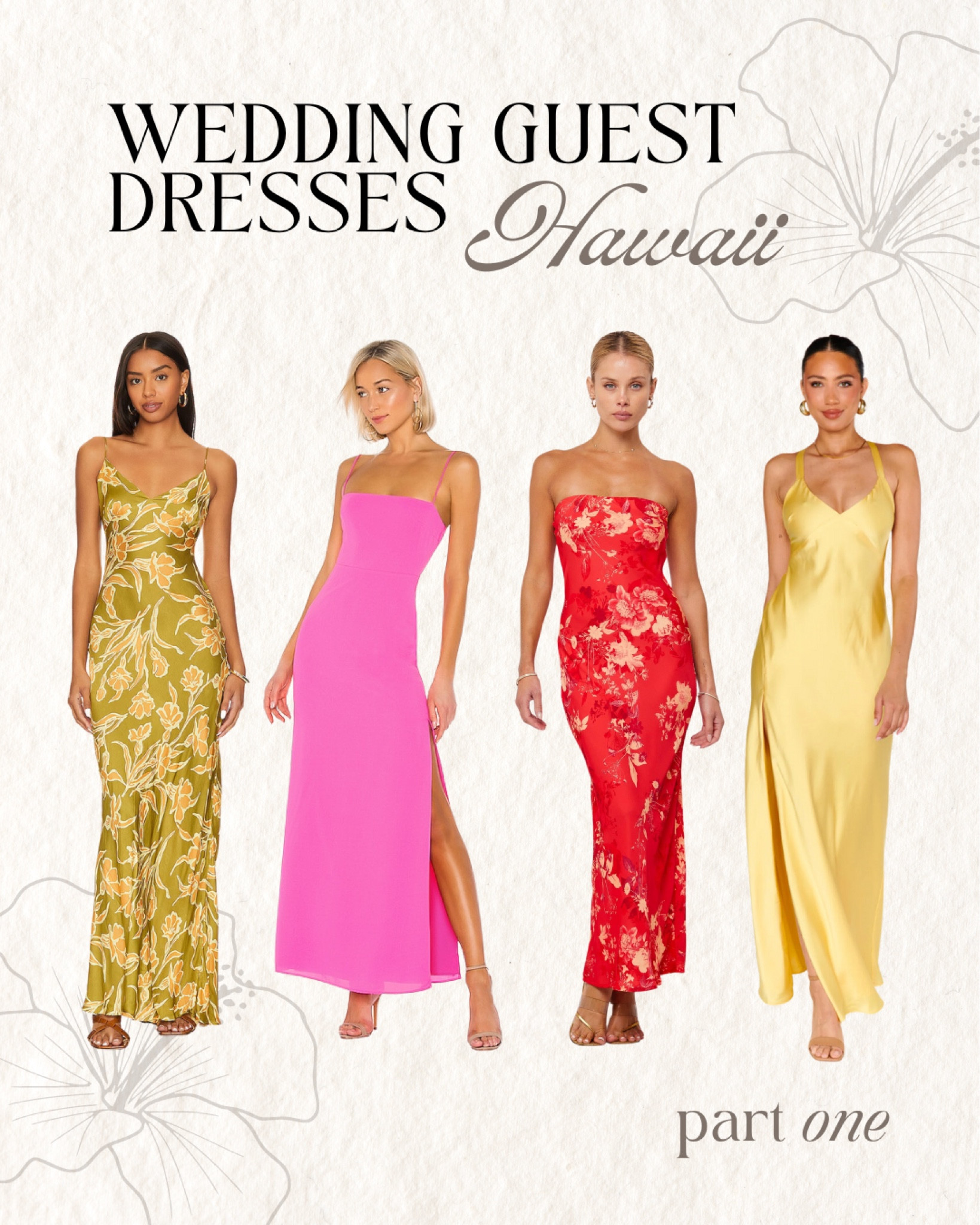 Hawaii wedding guest dresses for spring & summer

#LTKtravel