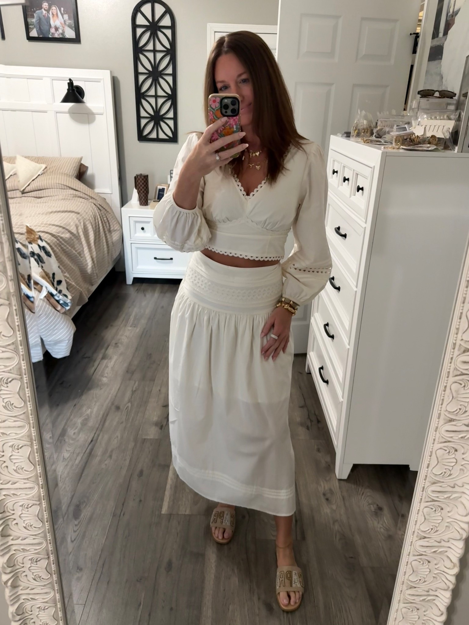 Matching sets are officially my favorites this year! I love being able to wear it together or mix it up with other pieces! 

Finally pulled this set out my closet today! 🤍 

Runs on the large size, recommend sizing down. I’m wearing the Small in the set. 

*shoes are from 1-2 years ago but I’ve tagged similar in the same brand as options! So comfy!



#LTKootd #LTKgrwm #LTKSaleAlert
