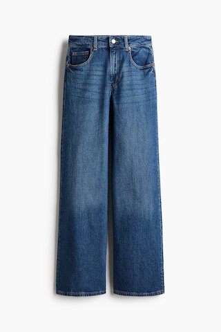 H & M - Harper High Rise Wide Leg Jeans - Blue | H&M (US + CA)