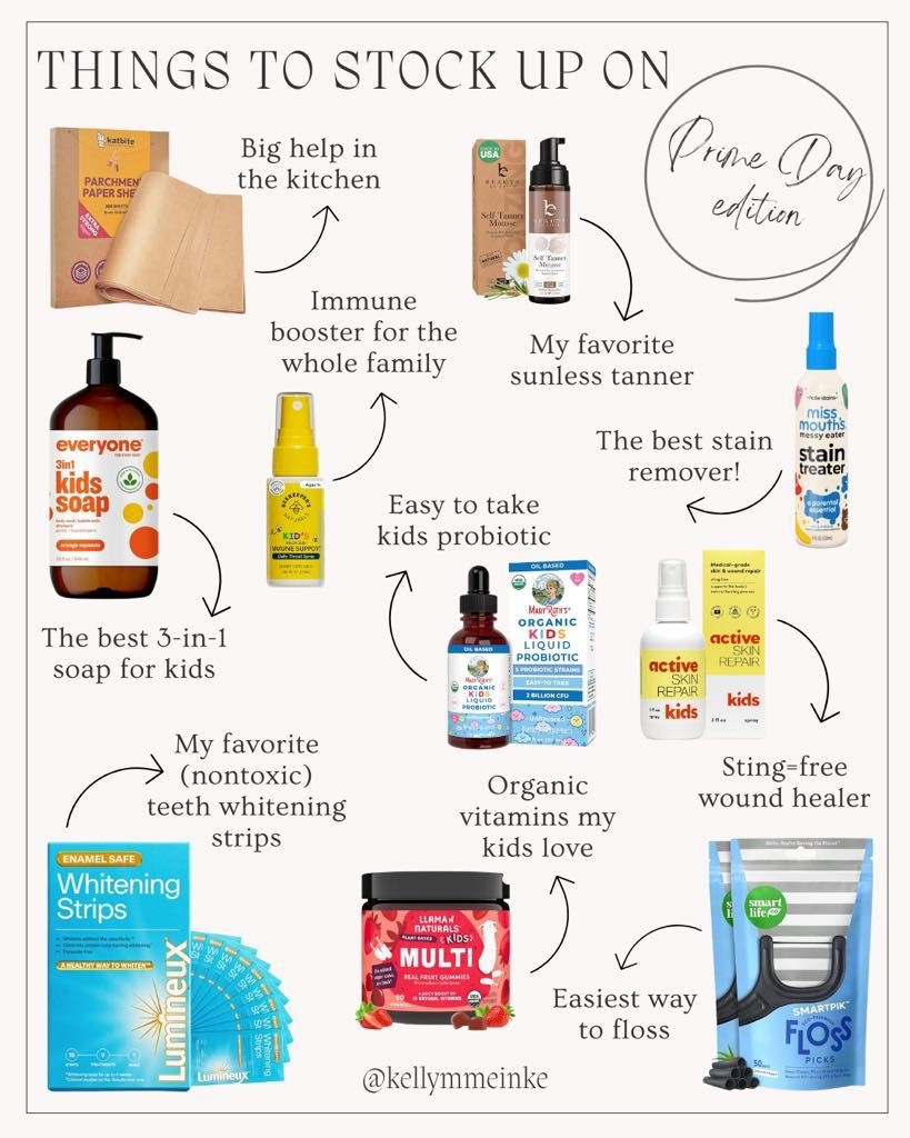 Prime Day Sales Staples I always have on hand 🫶

#LTKFamily #LTKSaleAlert #LTKKids