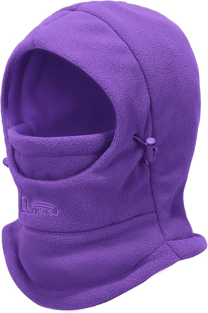 Winter Hat Balaclava Ski Mask Full Face Girls Boys Unisex Warm Comfort Soft Adjustable Snow Hat C... | Amazon (US)