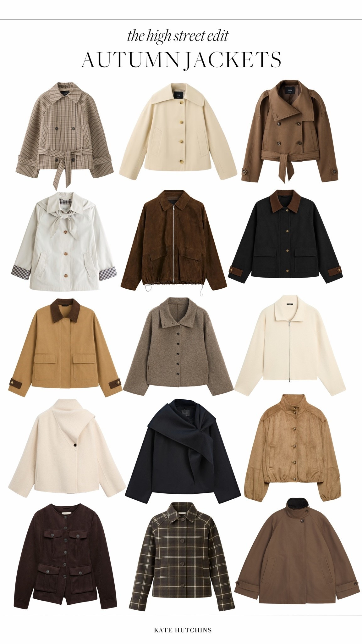 The high street edit - autumn jackets

#LTKuk #LTKautumn