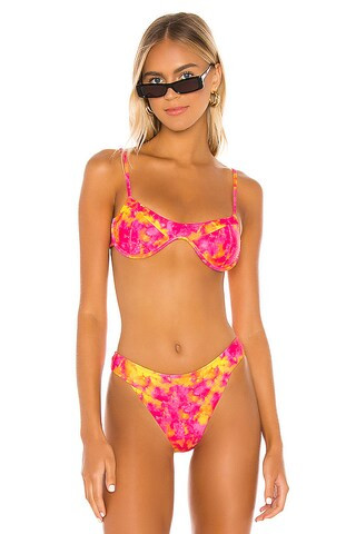Lovers and Friends Kolbie Top in Sunset Tie Dye from Revolve.com | Revolve Clothing (Global)
