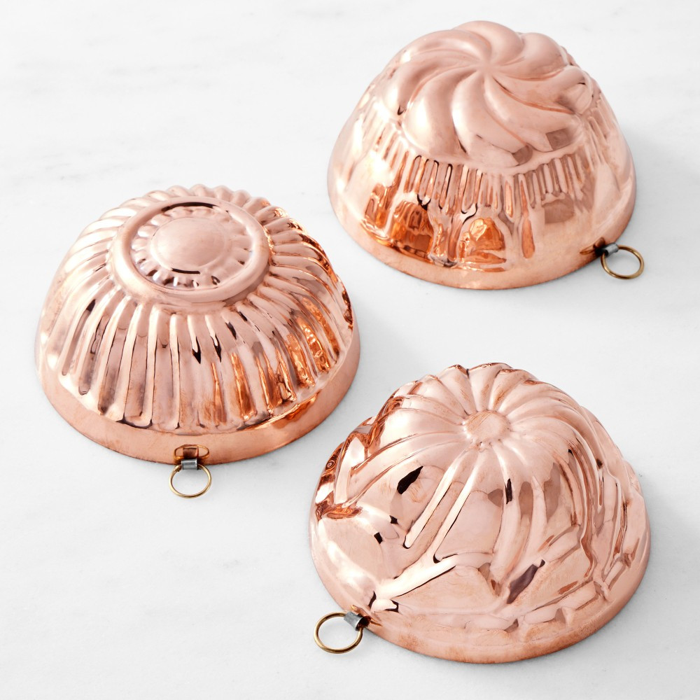 Ruffoni Round Copper Molds, Set of 3 | Williams-Sonoma