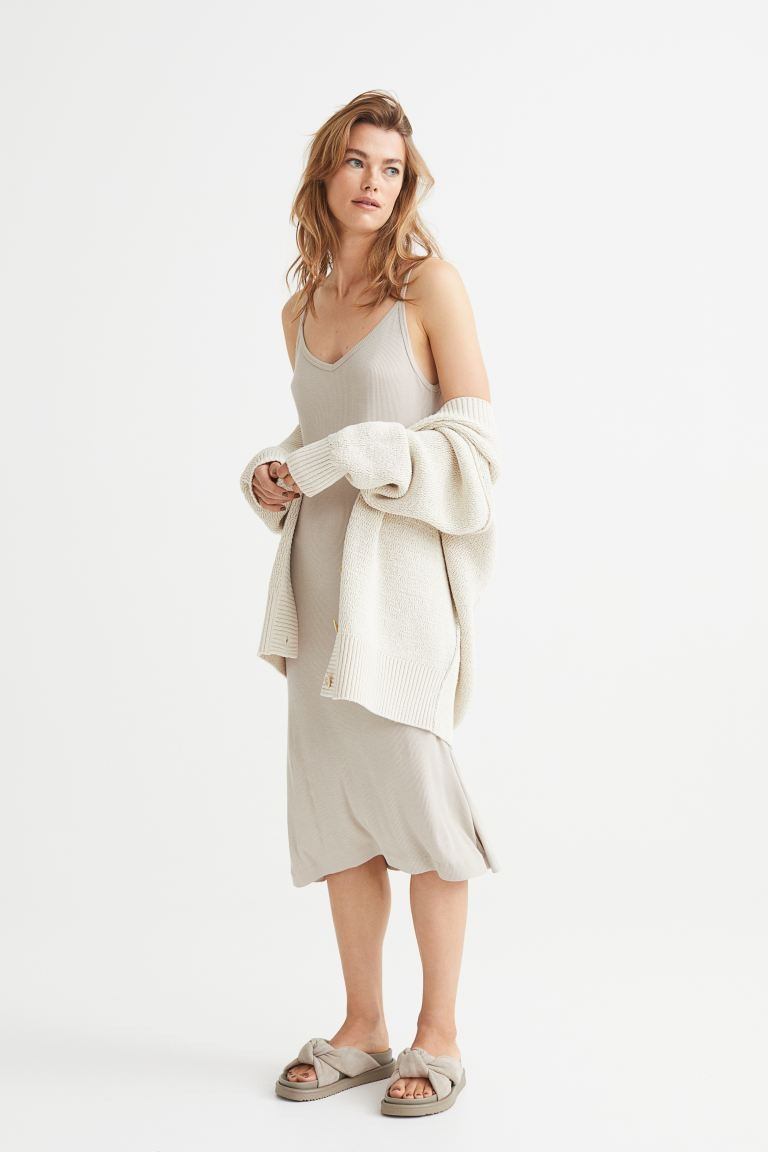 Ribbed Jersey Dress | H&M (US + CA)