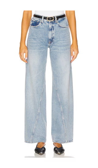 Brie Jean in Pale Azure | Revolve Clothing (Global)