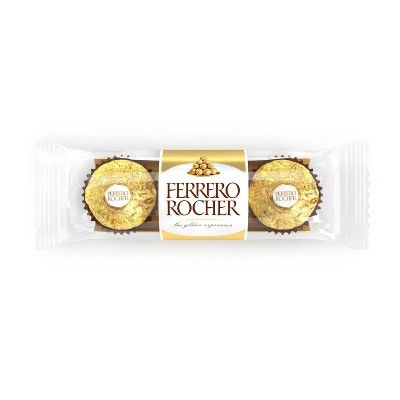 Ferrero Rocher Fine Hazelnut Chocolates - 1.3oz/3ct | Target