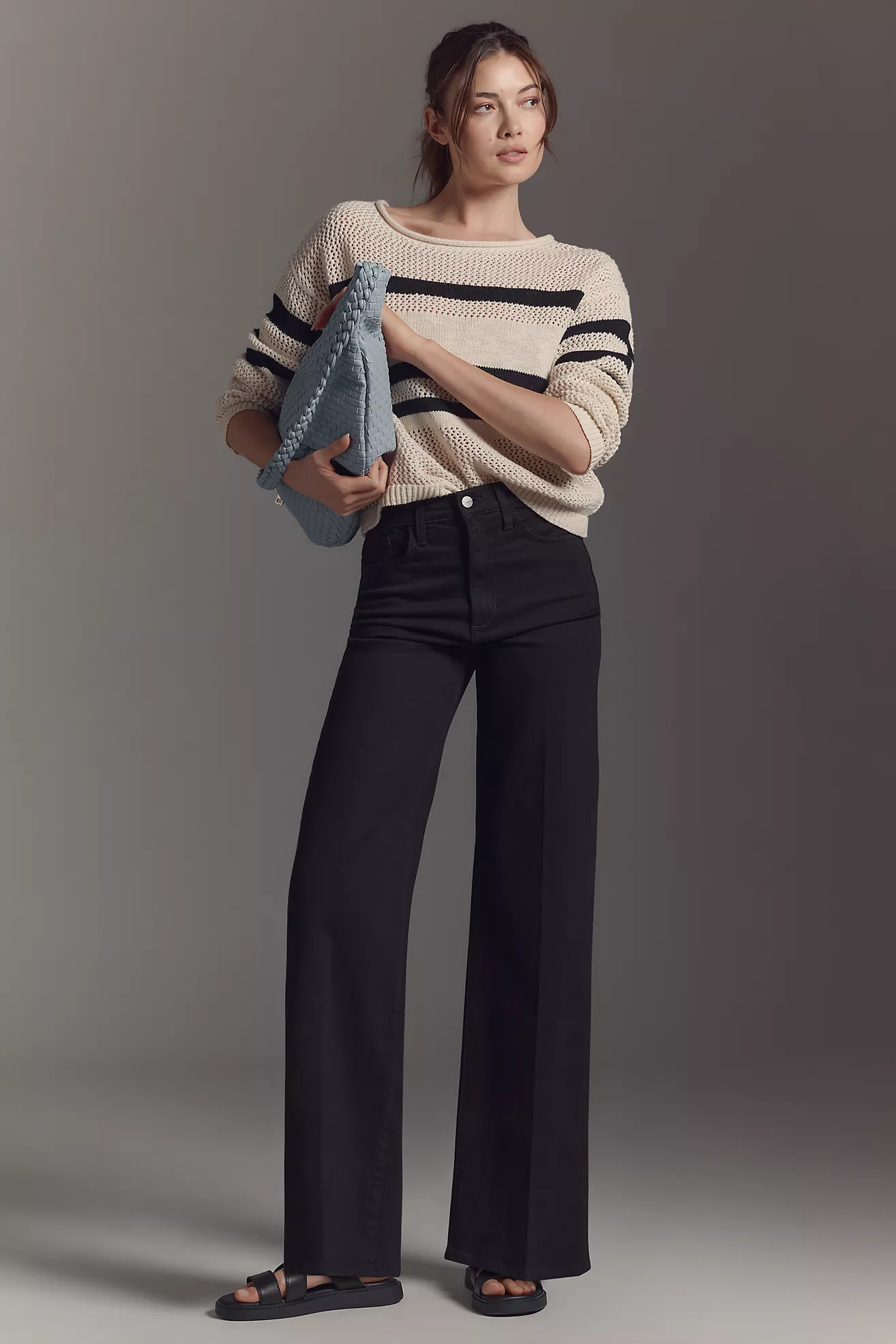 Joe's Jeans Petite Mia High-Rise Wide-Leg Jeans | Anthropologie (US)