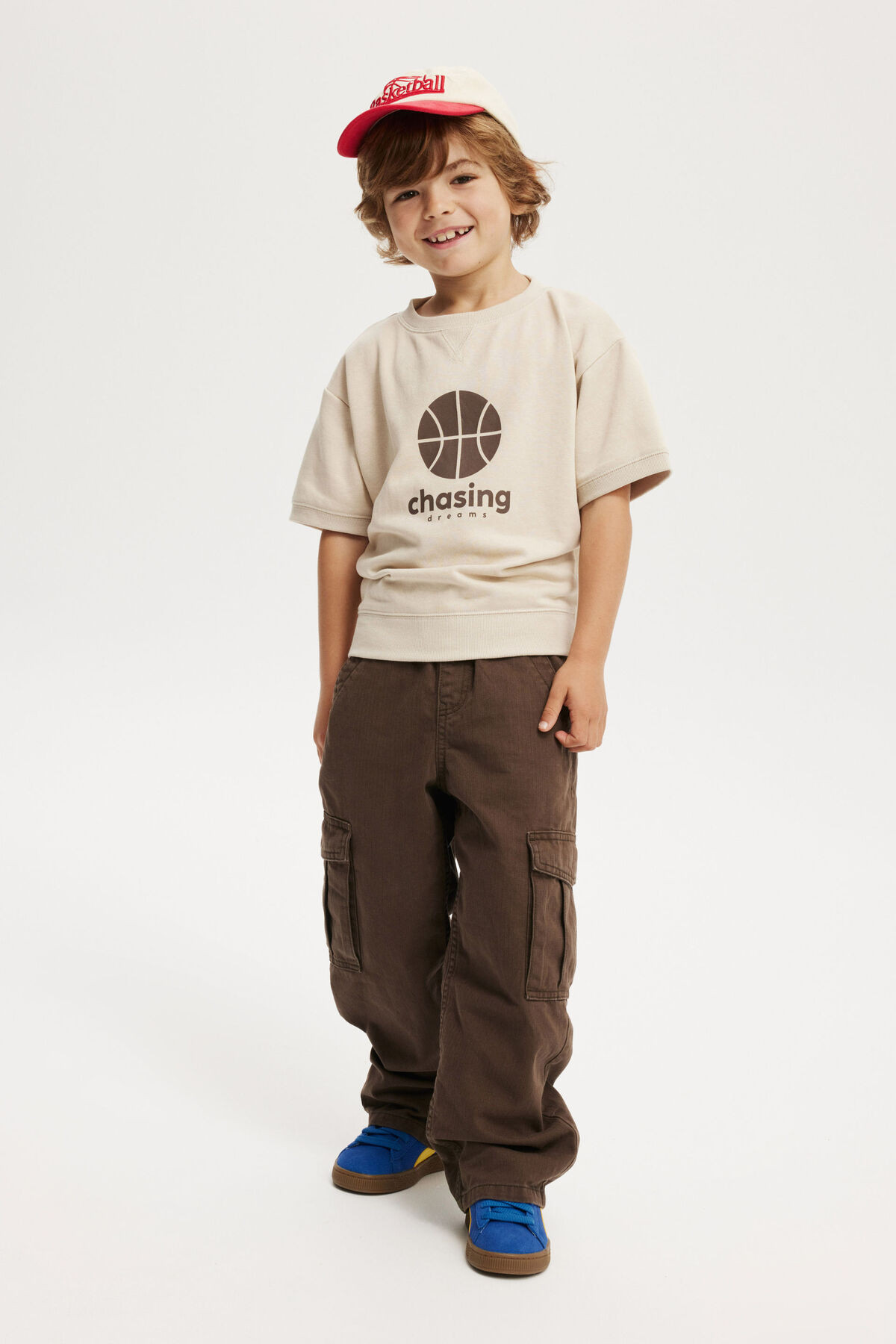 Sandy Short Sleeve Sports Crew | Cotton On (US)