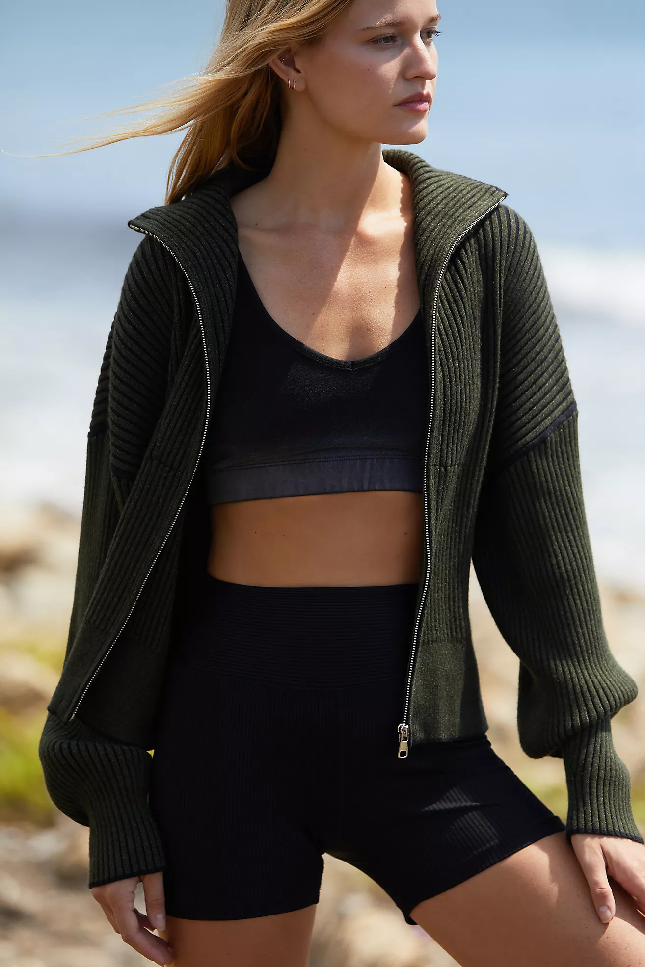 Varley Carmen Knit Jacket | Anthropologie (US)