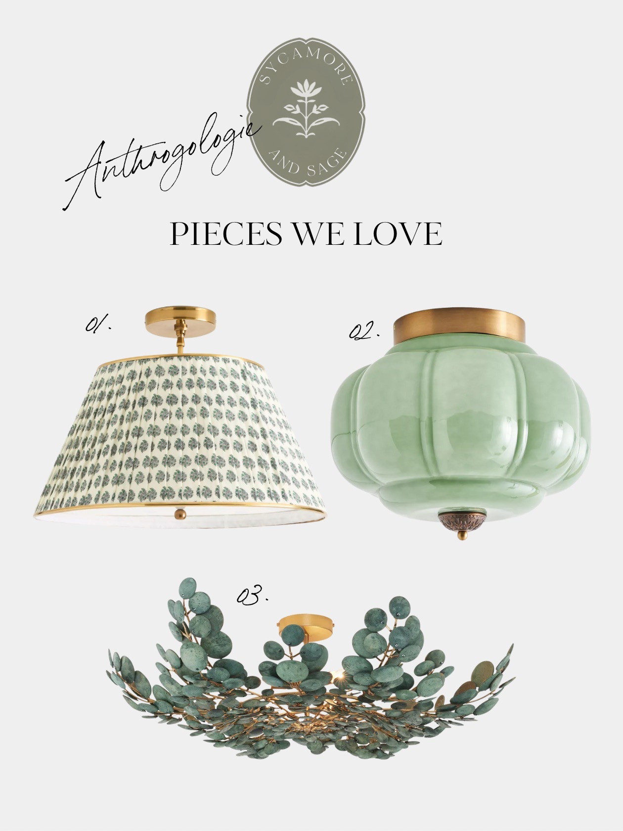 Flush mounts that make you say WOW the second you walk into a room? Yep, leave it to Anthropologie to completely redefine ceiling lighting 😍 Their flush mount collections are full of personality, charm, and that perfect touch of unexpected design.

We’re especially eyeing the Lee, Bilal, and Eloise fixtures for upcoming projects—they’re each so different, yet equally stunning. Whether it’s the soft curves, the mixed materials, or the artistic details, these lights don’t just blend in—they make the space.

Functional, beautiful, and total conversation starters. Who knew a flush mount could steal the show? 

#SycamoreandSage
#AnthroFinds #LightingGoals #FlushMountMagic #DesignWithDetail #InteriorInspo

#LTKHome