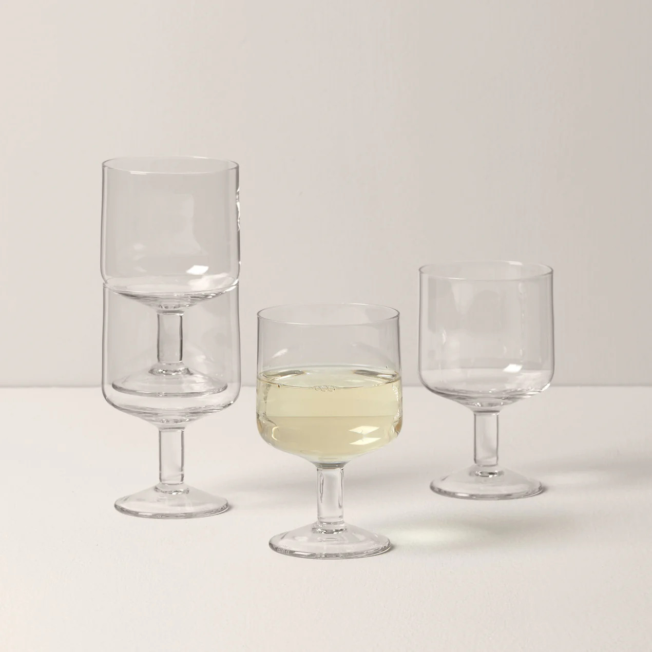 Tuscany Classics Stackable 4-Piece Wine Glass Set | Lenox