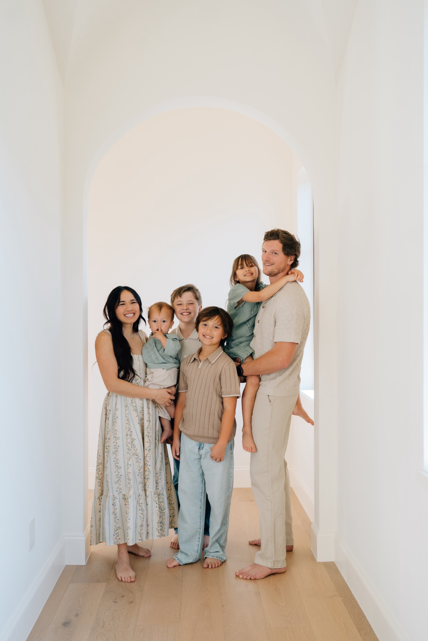 Spring family outfit ideas! We went with a sage and cream color combination and love how this turned out @abercrombie @abercrombiekids 

#LTKmomlife #LTKKids