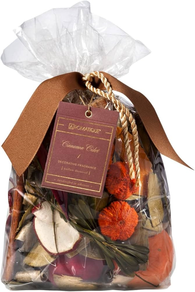 Aromatique Cinnamon Cider Scented Potpourri Bag 14oz - Decorative Home Fragrance Sachet Dried Flo... | Amazon (US)