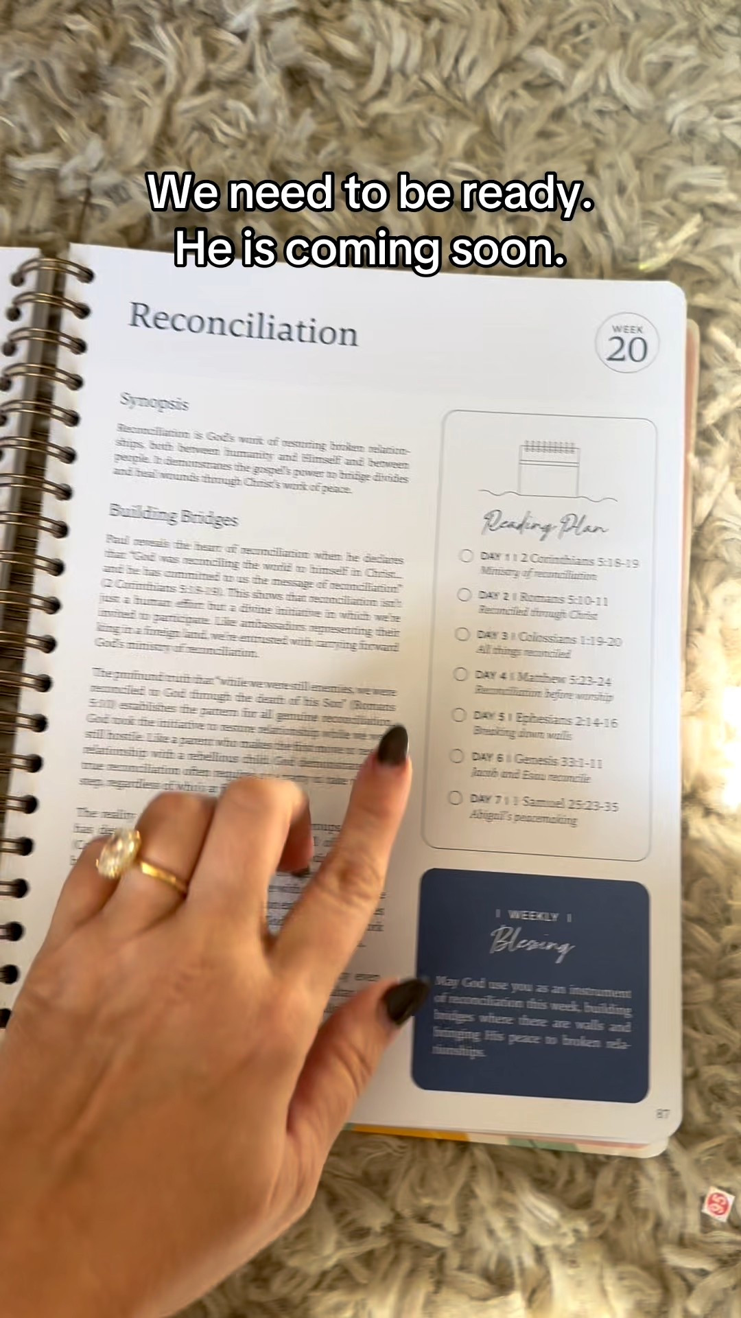Not sure where to start reading the Bible? 📖 The Bible in a Year Study from Spiral Bible makes it simple — read, take notes, and grow closer to God one day at a time. It’s beautifully laid out with room for reflection and perfect for your quiet time or gifting to someone starting their faith journey

#LTKActive #LTKGiftGuide #LTKSeasonal