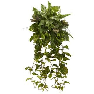 3Ft Mixed Greens Hanging Plant, 2ct. By Nearly Natural | 3 ft | Michaels® | Michaels Stores