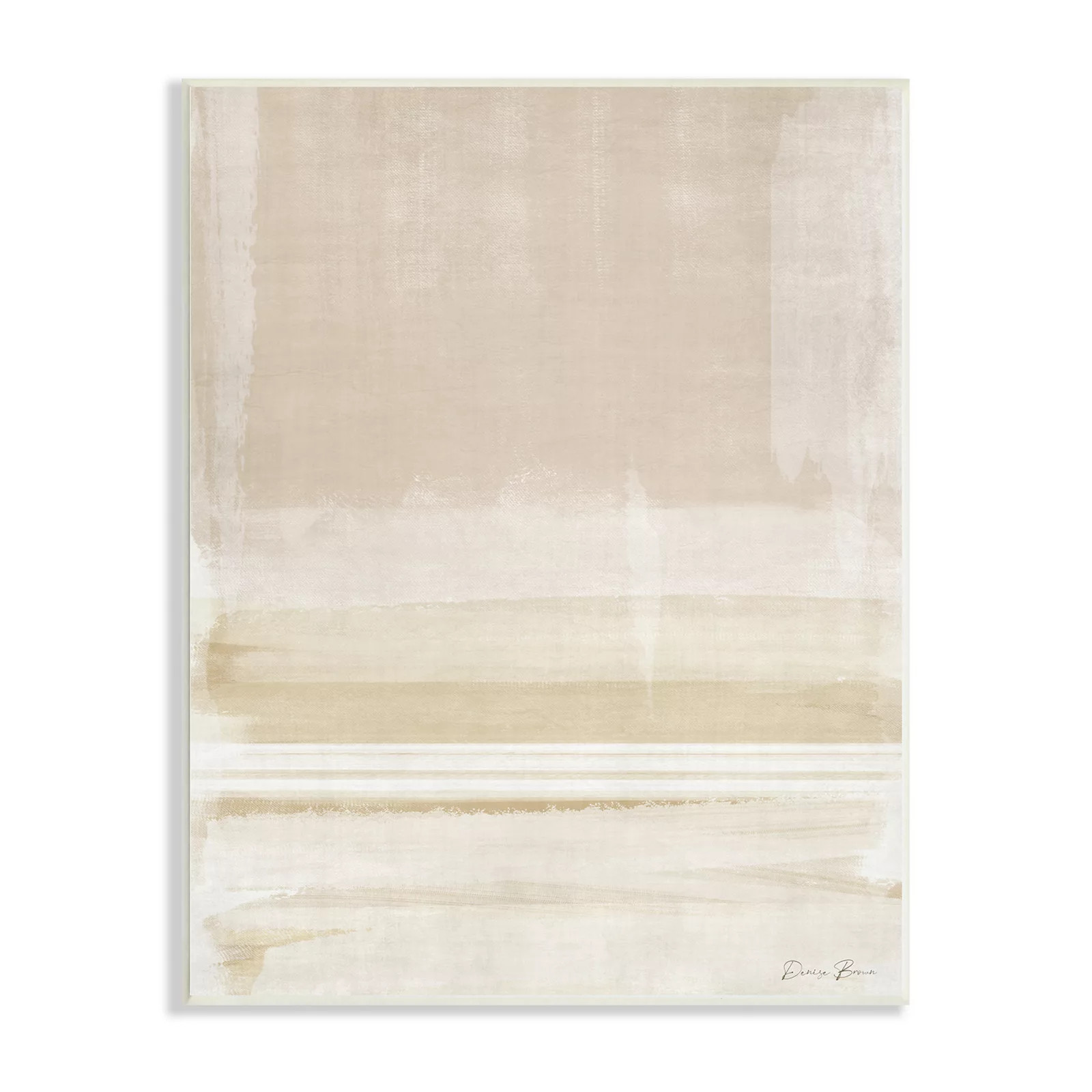 Stupell Home Decor Abstract Neutral Landscape Plaque Wall Art, Beige | Kohl's