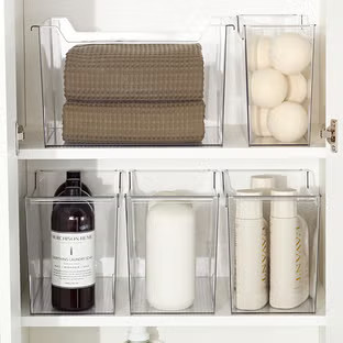 The Everything Organizer® Large Multi-Purpose Bin Clear | The Container Store