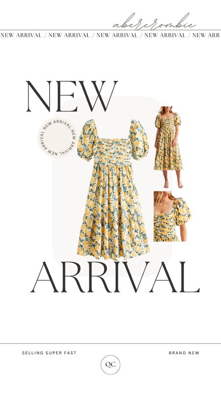 The most GORGEOUS lemon dress perfect for a European summer vacation — in the famous abercrombie Emerson dress style! I just ordered — I am 5’9” 38D size 12 or xl & I ordered a L tall 🍋

#LTKSeasonal #LTKfindsunder100 #LTKmidsize