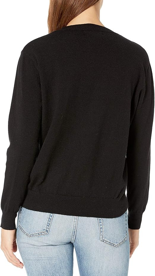 QUALFORT Women's Sweaters Long Sleeve Soft Lightweight Basic Knitted Pullover Sweater | Amazon (US)