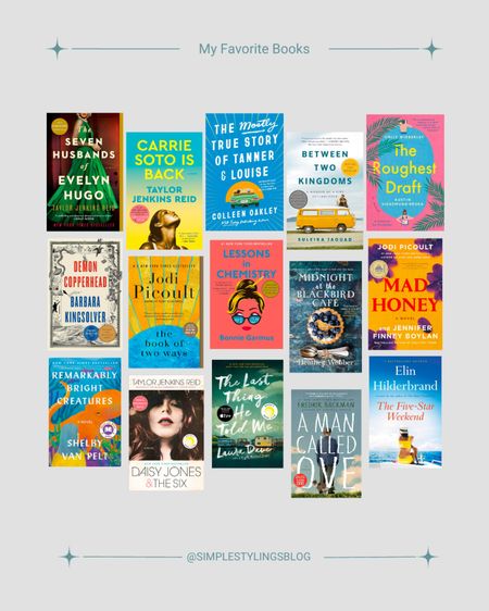 My favorite books! All available on Amazon  

#LTKGiftGuide #LTKhome #LTKSeasonal