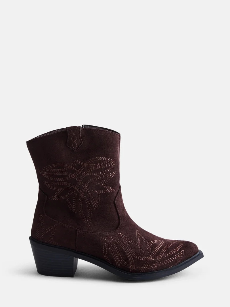 Weekend Academy Little Girl & Big Girl Western Boot | Walmart (US)