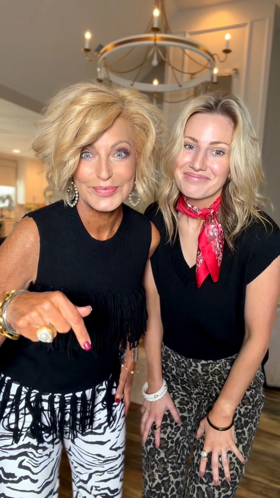 ‼️‼️the links are below this video‼️‼️

I’m wearing a medium in this top, @annaharris is in a small and we’re both wearing 4 in the pants!

#LTKBeauty #LTKstorytime #LTKootd