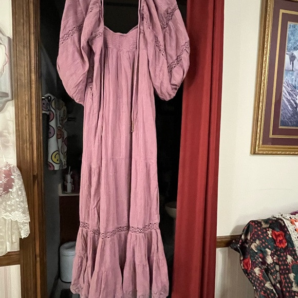 Free People All The Attitude Maxi in Purple Ash | Poshmark