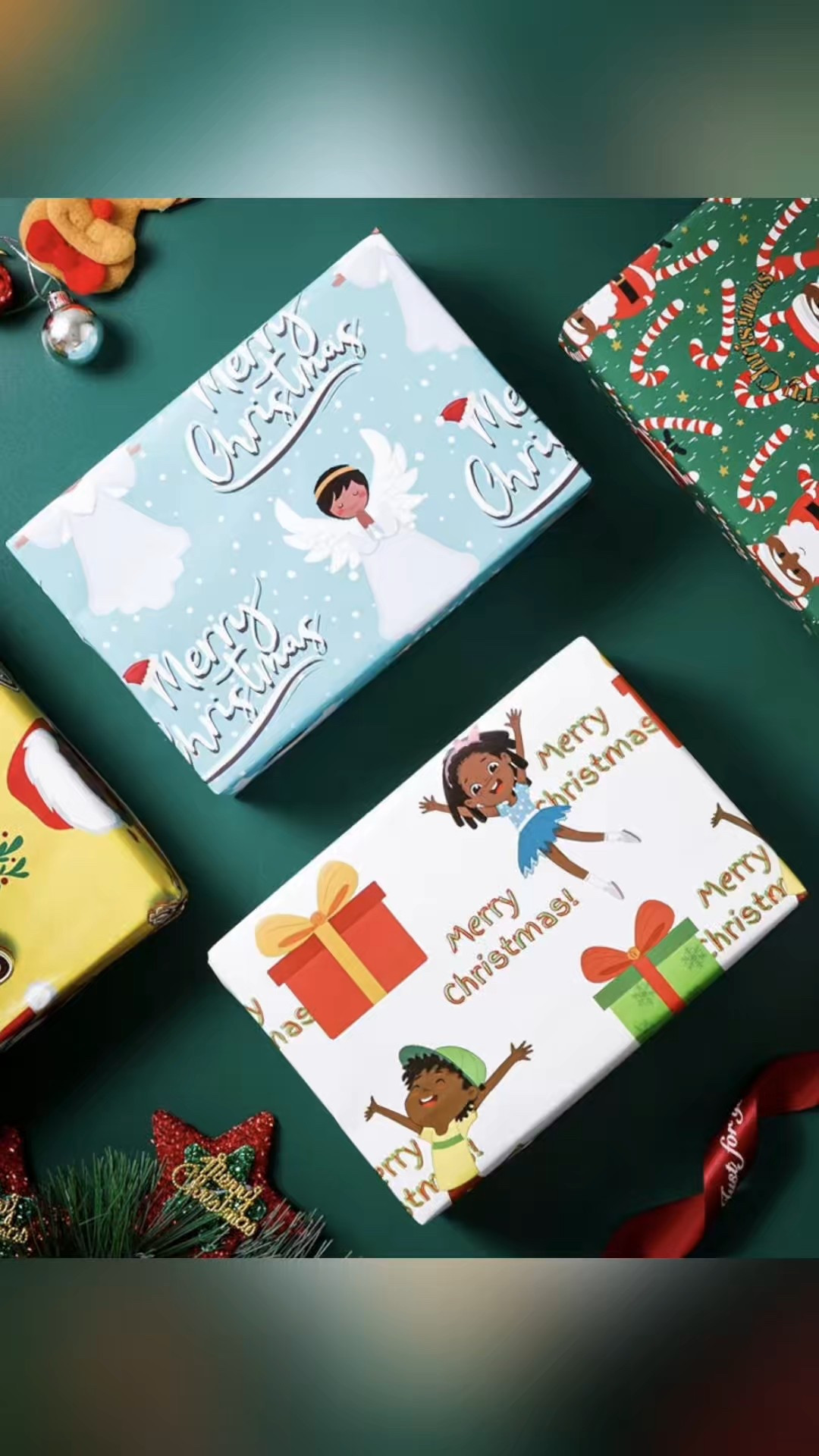 Christmas Black Santa Wrapping Paper|Black Santa||Black Gift Wrap

#LTKSeasonal #LTKGiftGuide #LTKHoliday