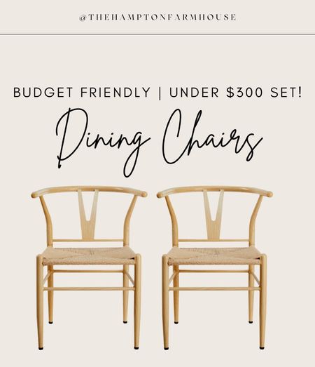 Budget friendly dining chairs set ⚡️

#LTKhome #LTKfamily #LTKstyletip