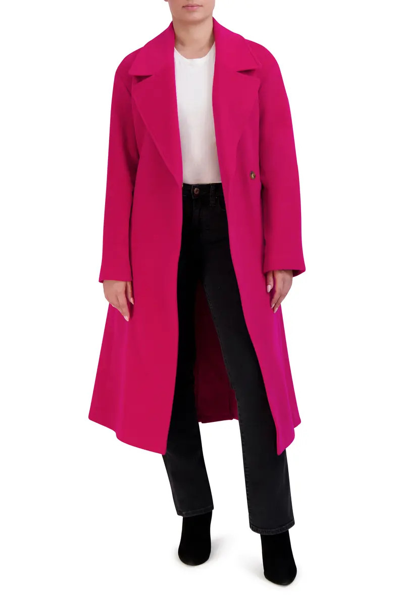Cole Haan Slick Wool Blend Coat | Nordstrom | Nordstrom