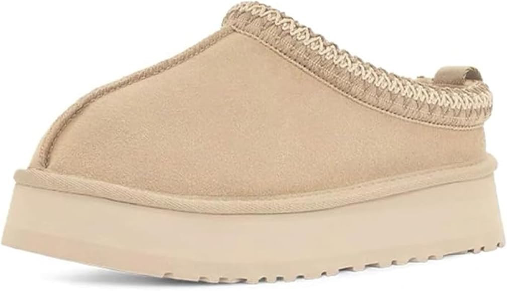 vioxthak Women's Slippers Platform Mini Boots For Women Short Ankle Boot Fur Fleece Lined Sneaker... | Amazon (US)