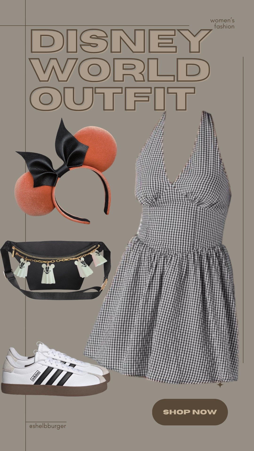 Disney World Mickey’s Not So Scary Halloween Party outfit
Orange and black mouse ears
Buffalo check dress
Mickey Mouse ghost Fanny pack with charms
Adidas sneakers

#LTKTravel #LTKFindsUnder100 #LTKFamily