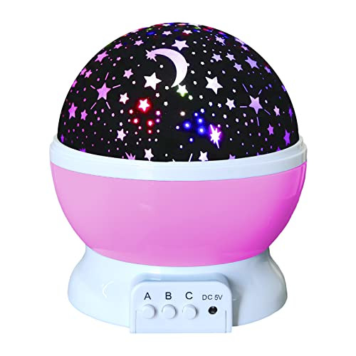 Starry Night Light Projector for Girls, Star Projector Night Light for Kids Bedroom Galaxy Lamp Toys | Amazon (US)