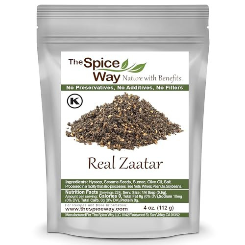 The Spice Way Real Zaatar 4 oz with Hyssop and Sumac Spice Blend | Amazon (US)