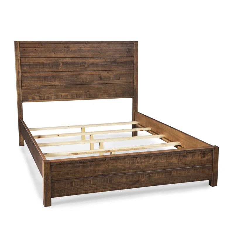 Montauk Solid Wood Panel Bed | Wayfair North America