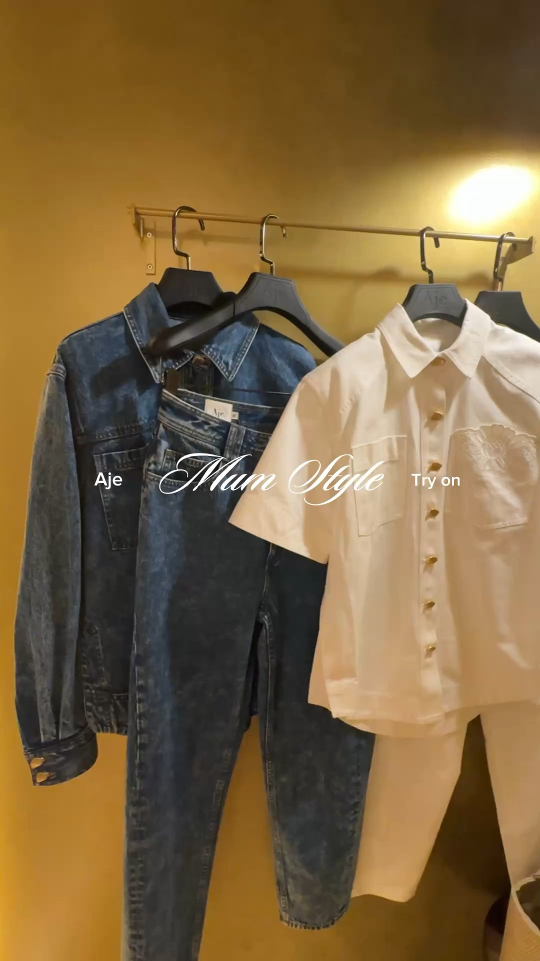 Aje Denim try-on haul featuring two incredible sets. Wearing an 8 in both pants and an 8 in the top as they run slightly oversized.

#LTKsummer #LTKaustralia #LTKFashionMonth