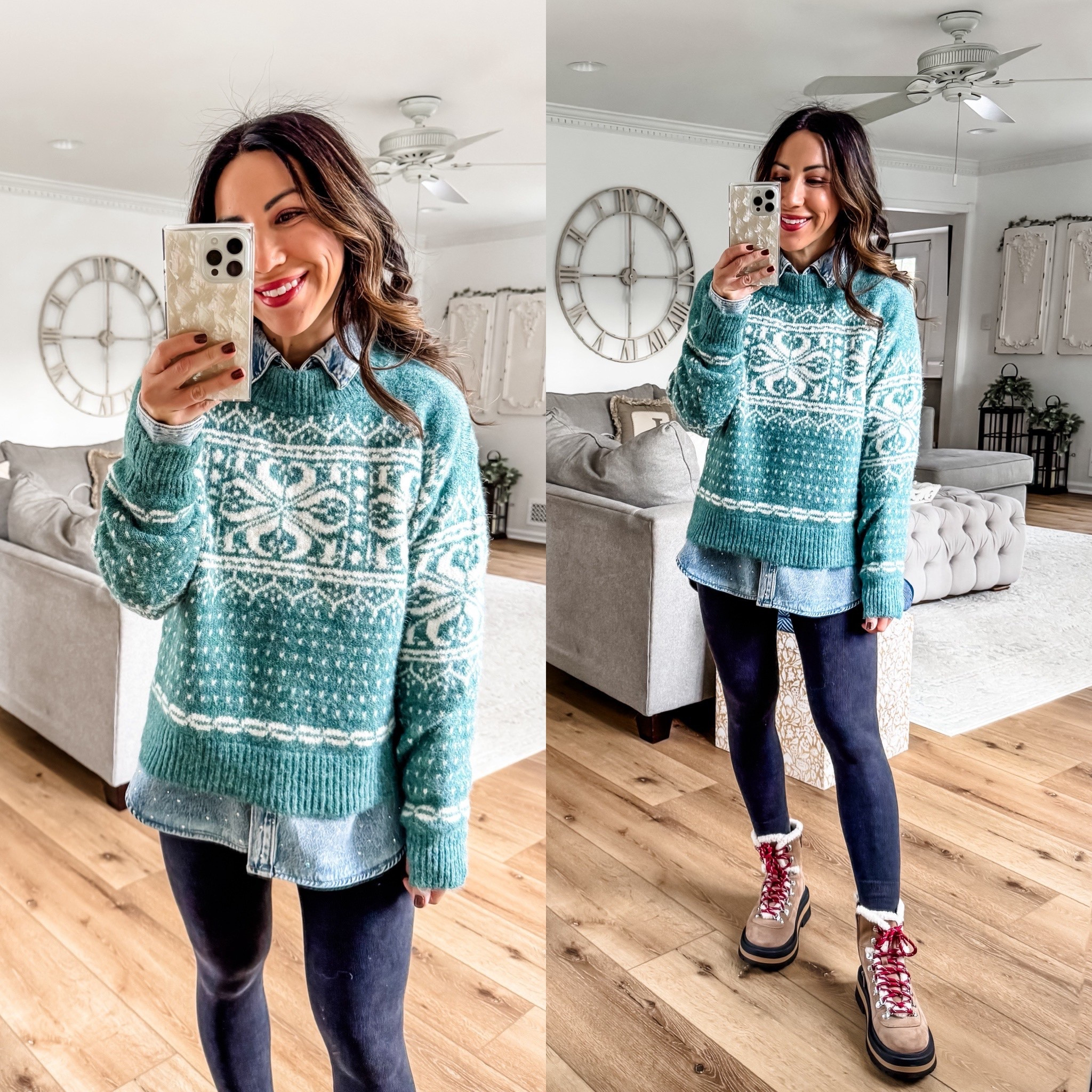 Small in all. Target style.

#LTKHoliday #LTKFindsUnder50 #LTKOver40