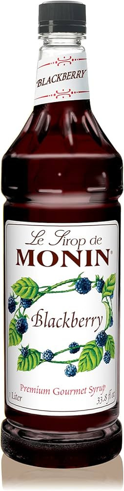 Monin - Blackberry Syrup, Delicious Berry Flavored Syrup, Cocktail Syrup, Authentic Flavor Drink ... | Amazon (US)