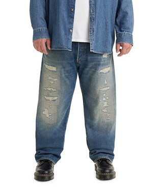 Levi's® Big & Tall 501 Distressed Original Fit Jeans | Dillard's | Dillard's