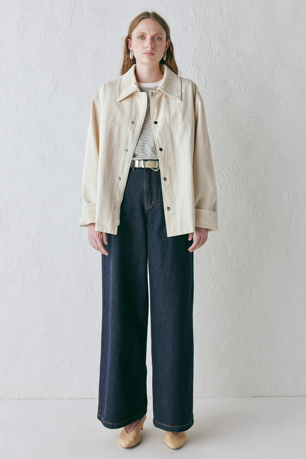 Cambell Jacket Cream | VRG Grl