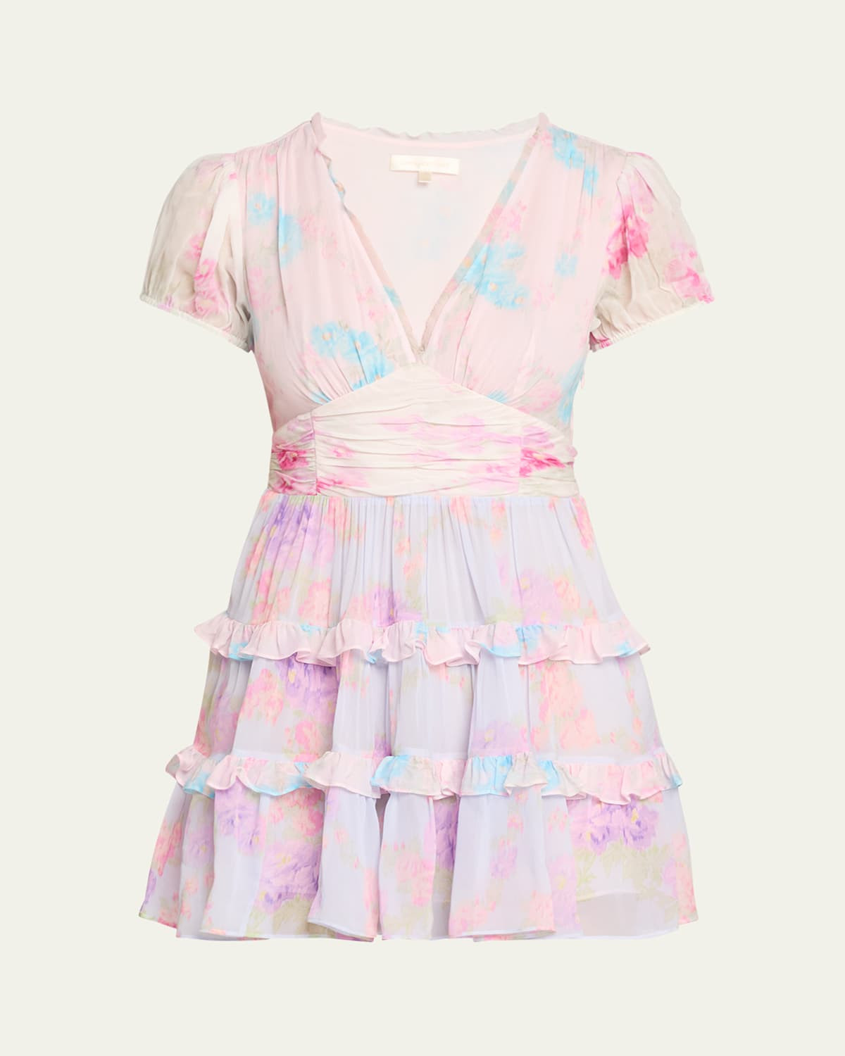 Spirea Chiffon Mini Dress | Bergdorf Goodman