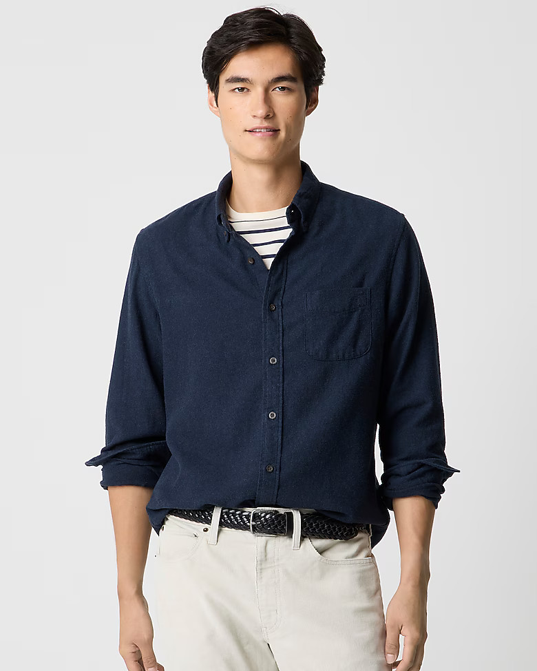Brushed twill shirt | J.Crew Factory