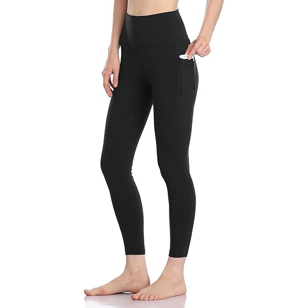 HeyNuts Pure&Plain Workout Pro/Yoga Pro 7/8 Athletic Leggings for Women, High Waisted Compression... | Amazon (US)