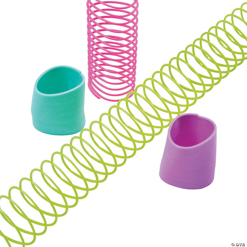 Mini Easter Egg-Shaped Magic Springs - 12 Pc. | Oriental Trading Company