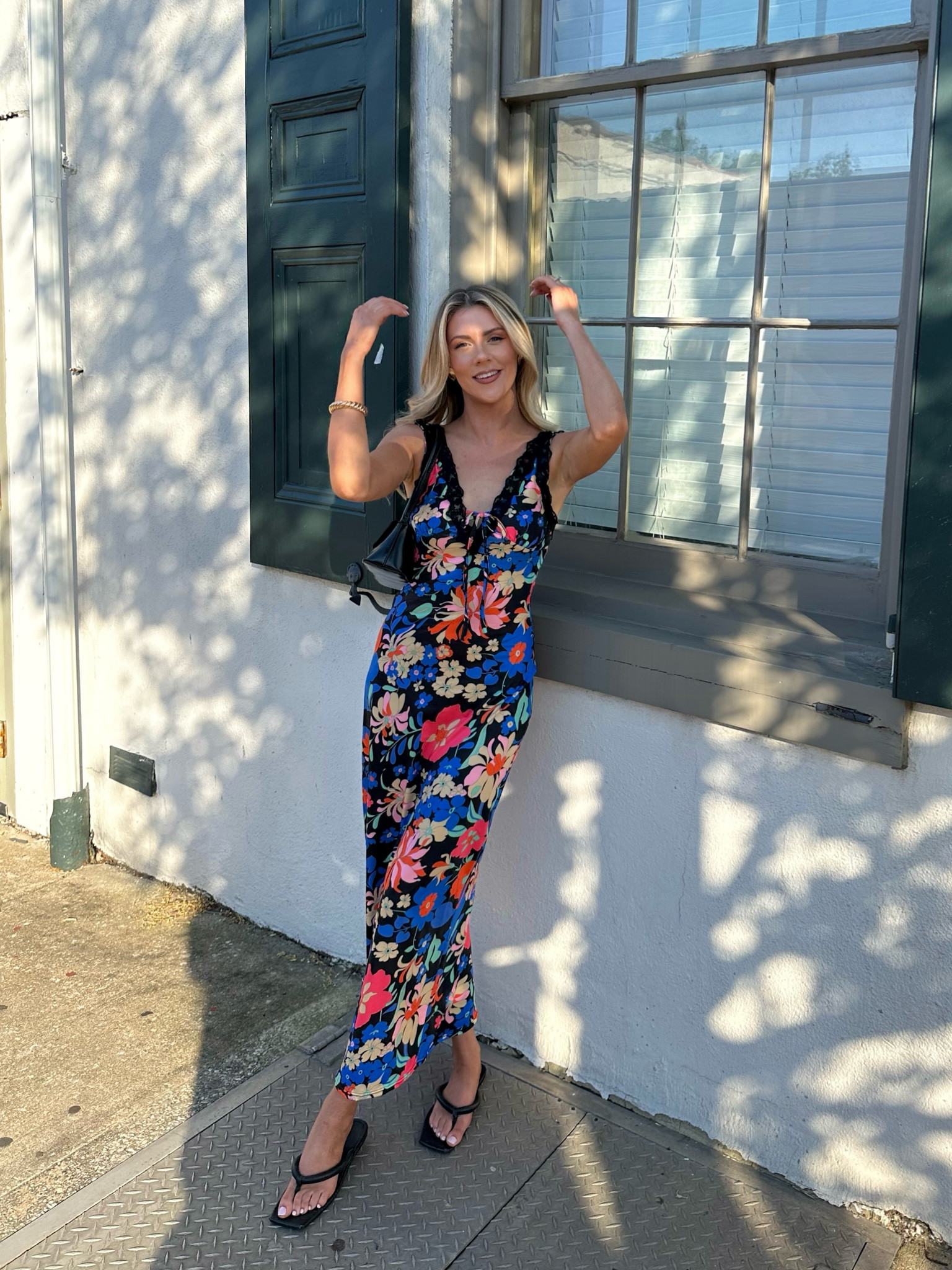 Date night dress, summer dress, dresses with stretch, maxi dress, long dress, full length dress, light weight dress, colorful dress, summer date outfit, date outfit, girls day outfit, shopping outfit, dinner dress, low cute dress, v neck dress, deep v dress, stretchy dresses, easy summer outfits 🍑🍊🍋

#LTKFindsUnder100 #LTKStyleTip #LTKParties