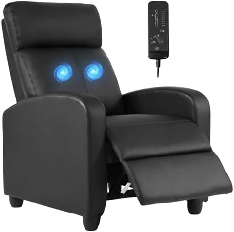 FDW Recliner Sofa Massage Chair Home Theater Seating with Lumbar Support and Padded Backrest for ... | Amazon (US)
