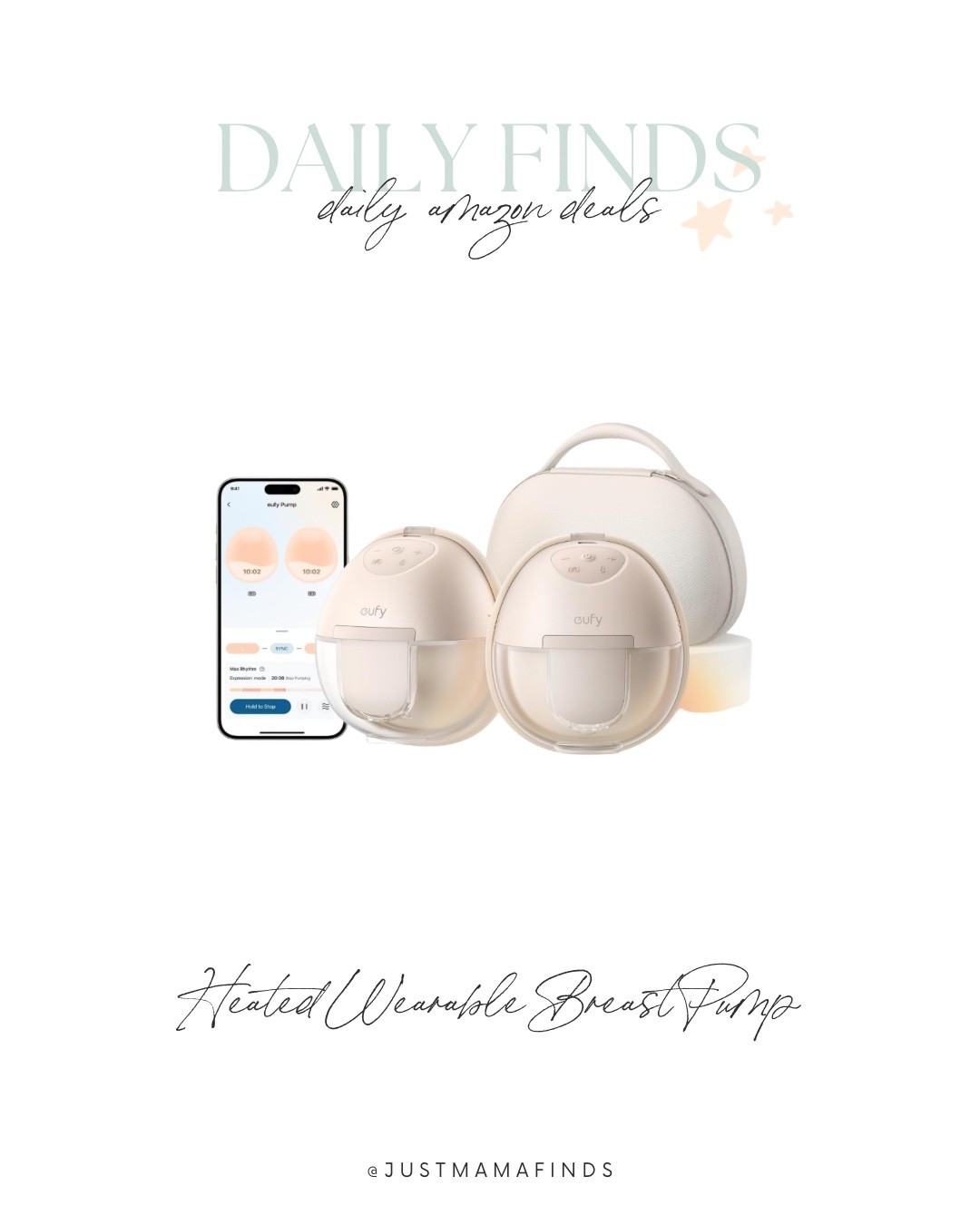 Wearable breast pumps on amazon daily deals!