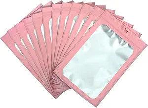 EONJOE 100-pack mylar packaging bags for small business sample bag smell proof resealable zipper ... | Amazon (US)